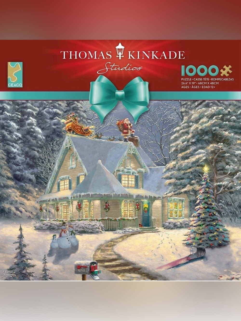 Thomas Kinkade Holiday Puzzle